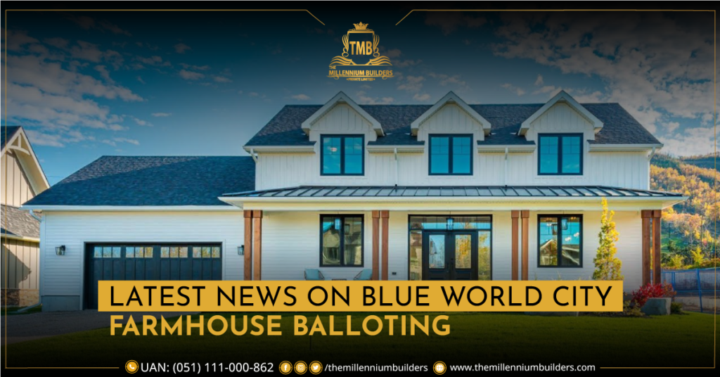 Latest News on Blue World City Farmhouse Balloting